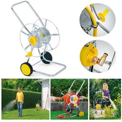 Wolf-Garten WS 80 Z  Maxi Deluxe Steel Hose Trolley